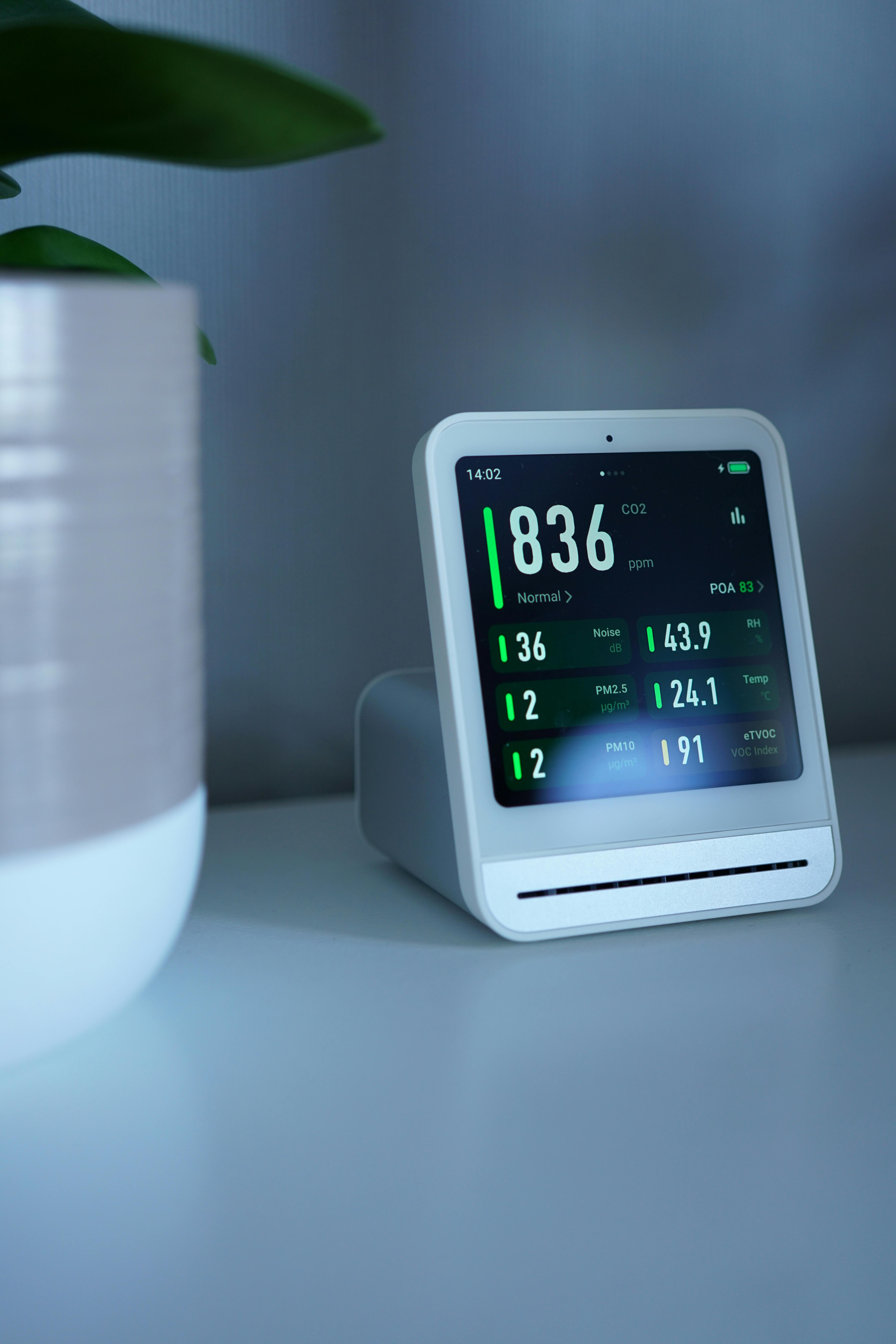 A smart meter display in a home designed to symbolise keeping track of usage. 